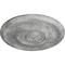 Ekena Millwork Raynor Ceiling Medallion (Fits Canopies up to 6"), 20 5/8"OD x 1 3/8"P, Ultra Pure White Crackle CM20BEUWC - alternate 4